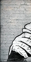Monkey Wearing Headphones Wall Art