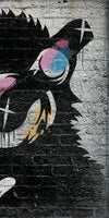 Monkey Wearing Headphones Wall Art