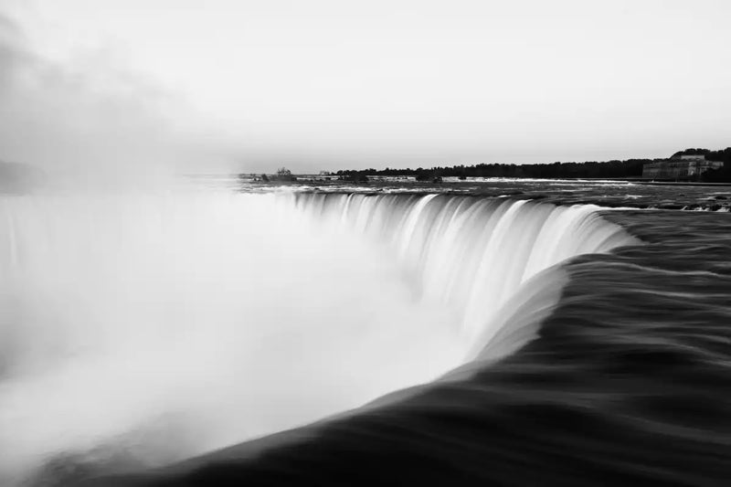 Monochromatic Niagara Falls Wall Art