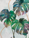 Monstera Leaves Wall Art
