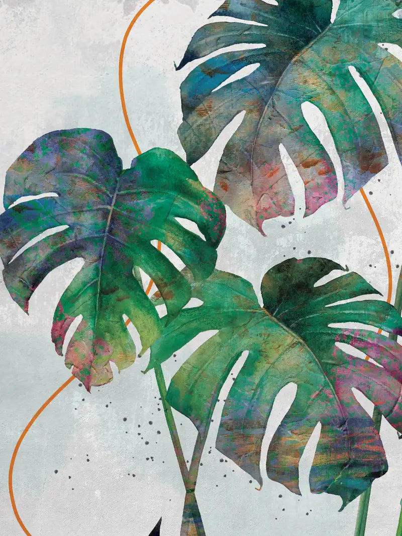 Monstera Leaves Wall Art
