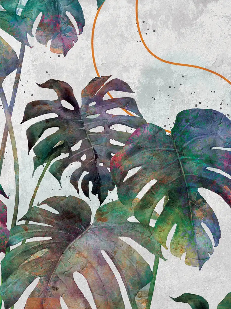 Monstera Leaves Wall Art