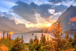 Montana Saint Mary Lake Wall Art