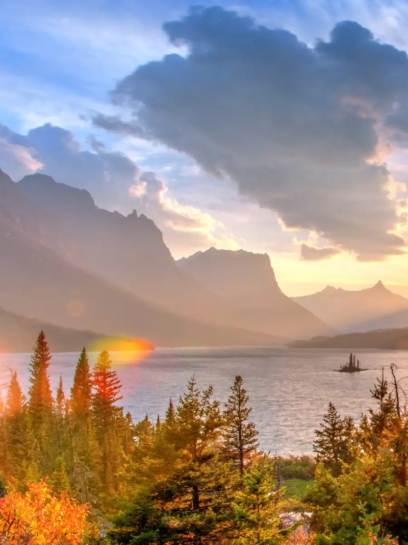 Montana Saint Mary Lake Wall Art