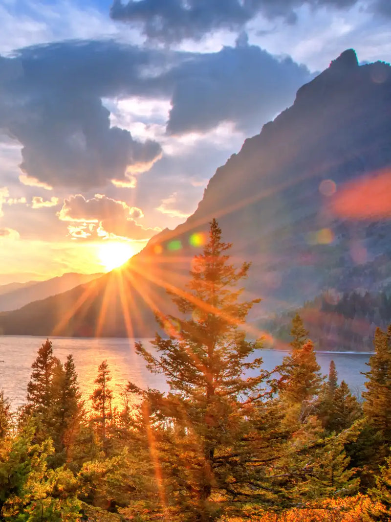Montana Saint Mary Lake Wall Art