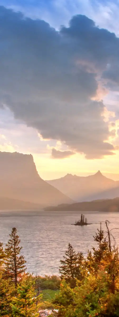 Montana Saint Mary Lake Wall Art