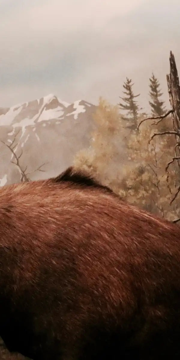Moose Battle Wall Art