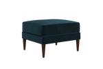 The Essential Ottoman in Recycled Velvet
