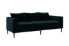 The Essential Sofa in Recycled Velvet