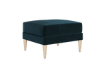 The Essential Ottoman in Recycled Velvet