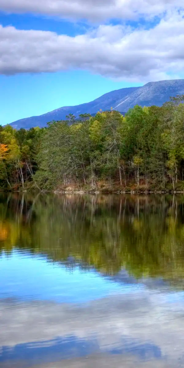 Mount Katahdin Lake Landscape Wall Art