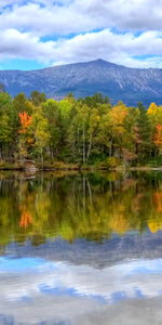 Mount Katahdin Lake Landscape Wall Art