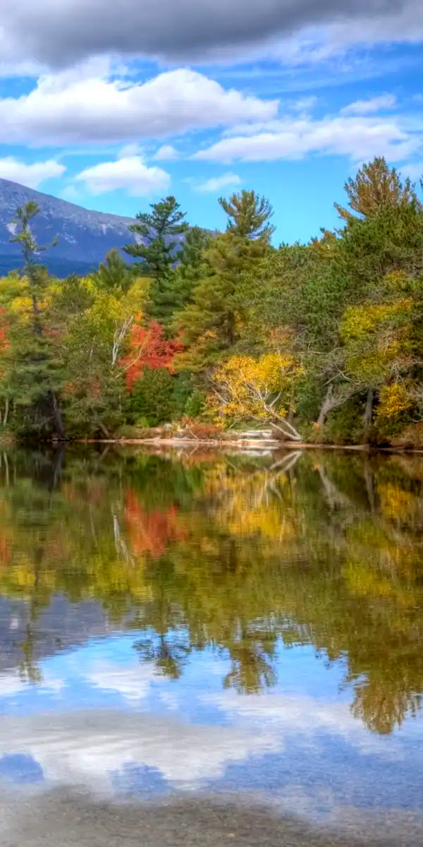 Mount Katahdin Lake Landscape Wall Art