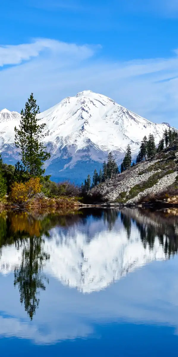 Mount Shasta Heart Lake Wall Art