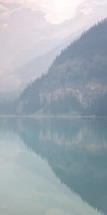 Mountain Lake Kayak Wall Art