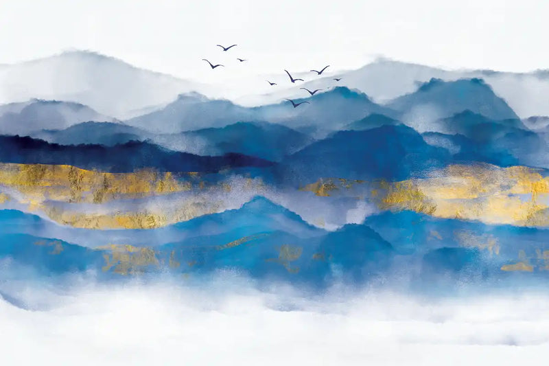 Mountain Layers Wall Art