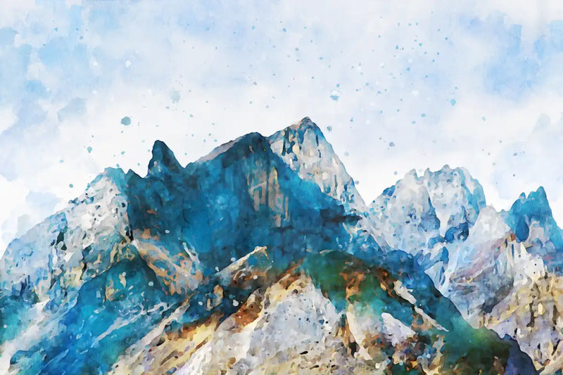 Mountain Scene Wall Art