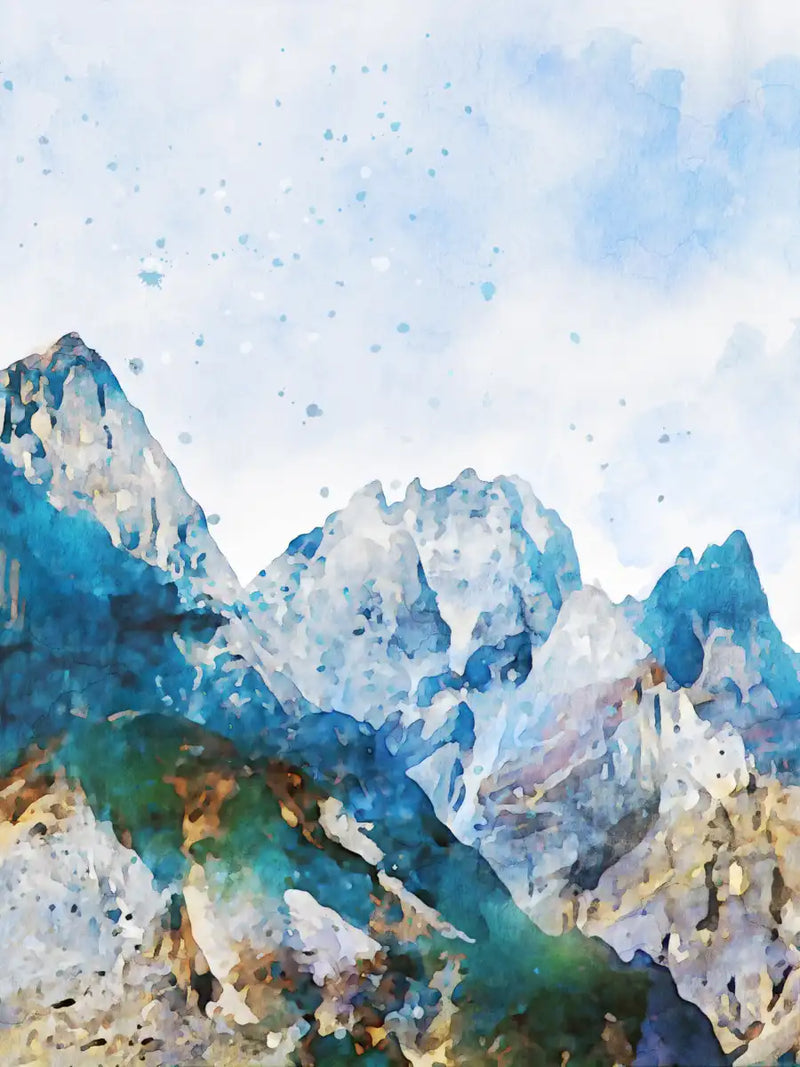 Mountain Scene Wall Art