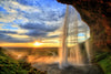 Mountain Waterfall Wall Art