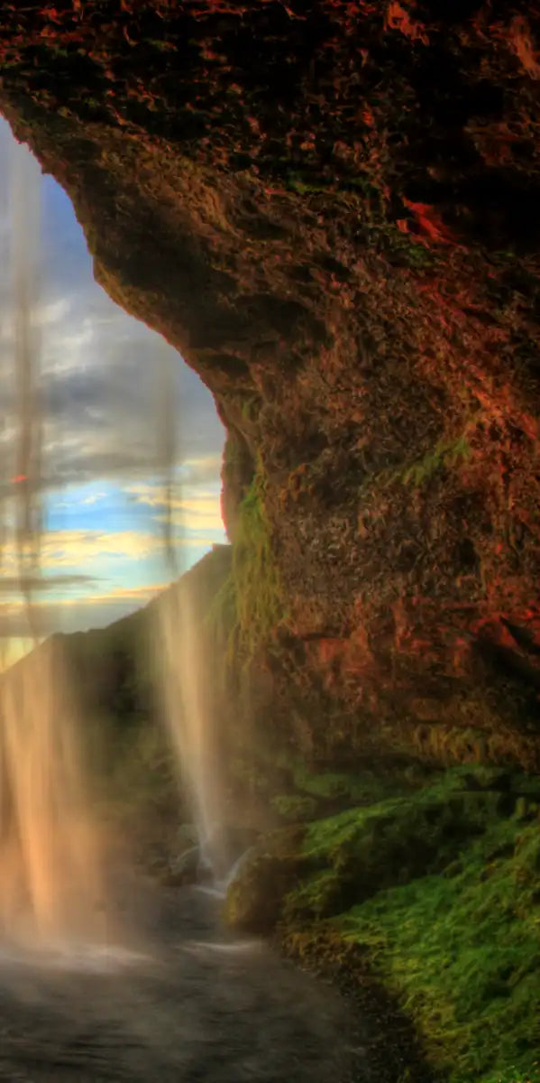 Mountain Waterfall Wall Art