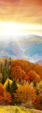 Mountain With Trees Wall Art