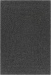 Black Braided Faux Jute Rug