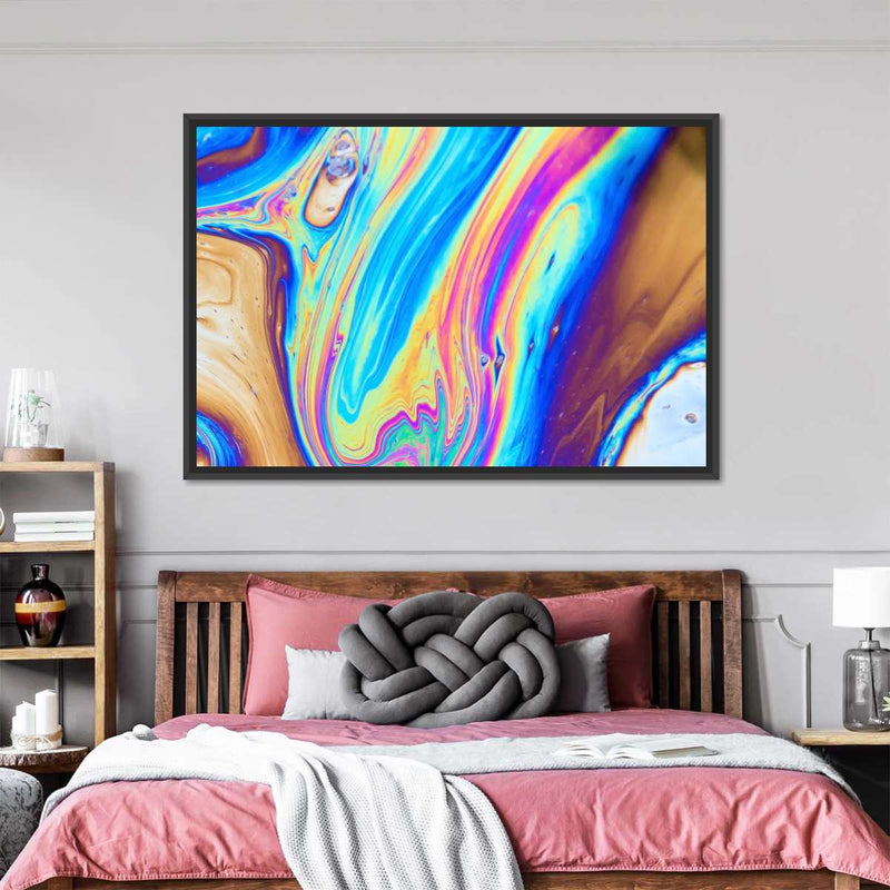 Oil And Water Abstract Wall Art