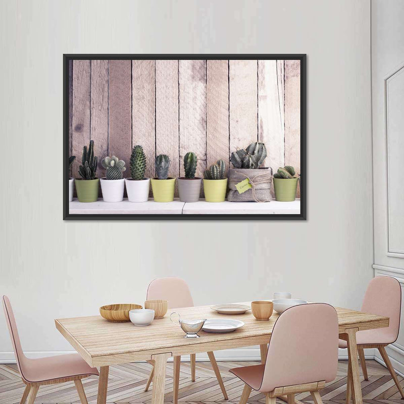 Succulent Plant Pots Wall Art