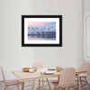 Pink Sky Over Ducks Wall Art
