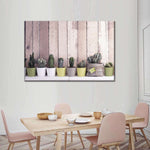 Succulent Plant Pots Wall Art