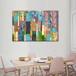 Retro Wood Wall Art