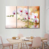 Orchid Flowers On Water Wall Art