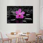 Zen Purple Orchid Wall Art