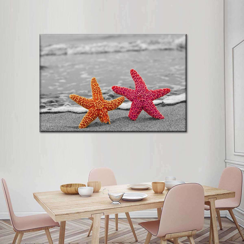 Nautical Starfish Duo Wall Art