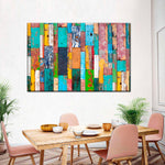 Retro Wood Wall Art