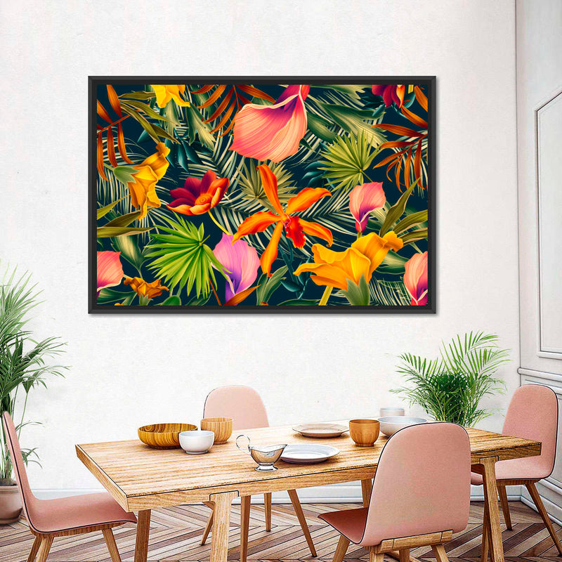 Tropical Floral Wall Art