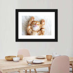 Sleepy Kitty Wall Art
