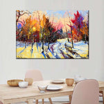 Snowy Forest Wall Art