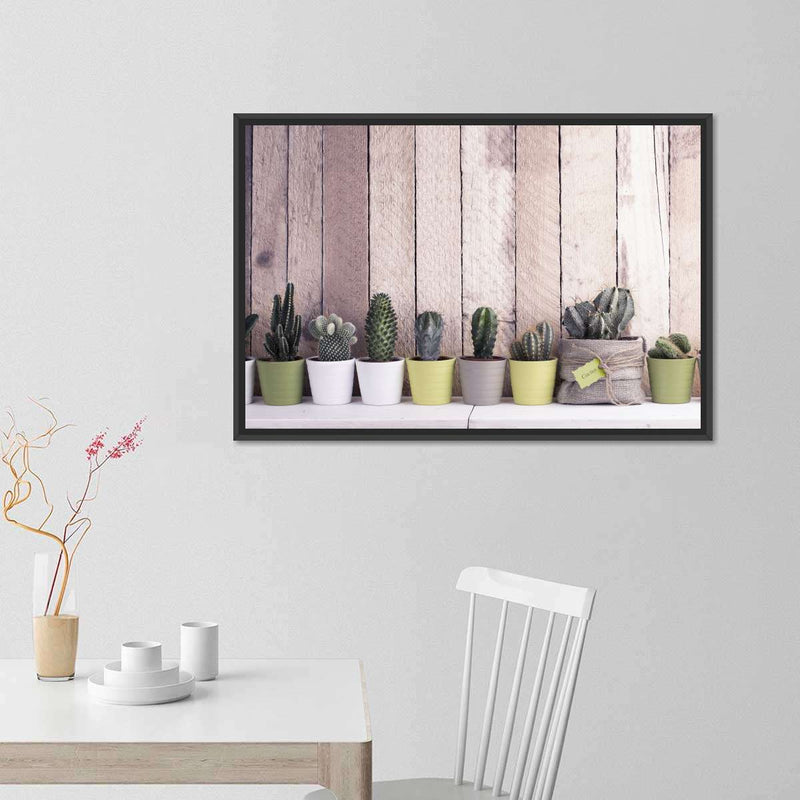 Succulent Plant Pots Wall Art