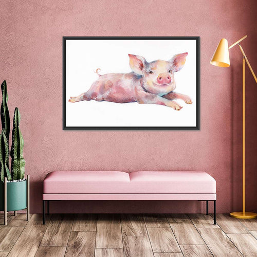 Precious Piglet Wall Art