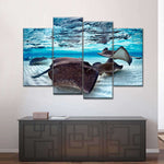 Stingrays Sea Life Wall Art
