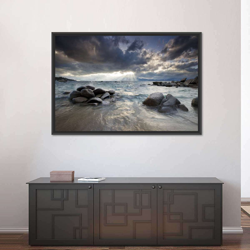 Sunlit Lake Tahoe Wall Art