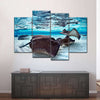 Stingrays Sea Life Wall Art