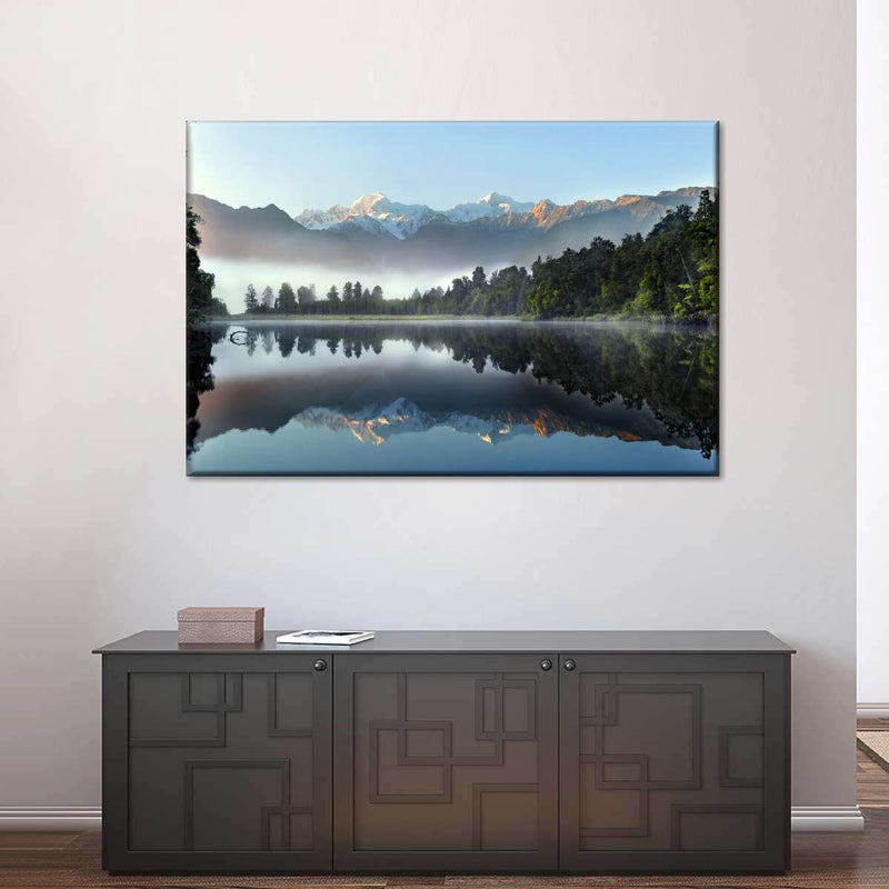 Lake Matheson Reflection Wall Art