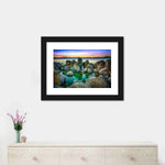 Rocks At Lake Tahoe Wall Art