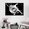 Rose Splash Wall Art
