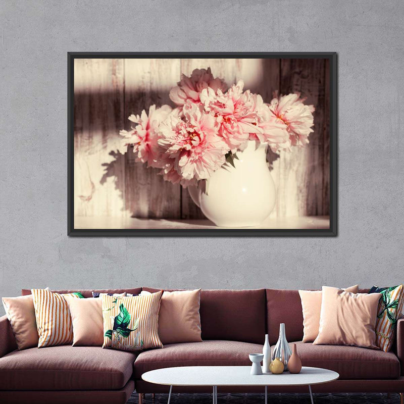Sun Bright Peonies Wall Art