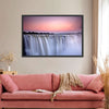 Sunset At Victoria Falls Wall Art