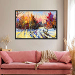 Snowy Forest Wall Art