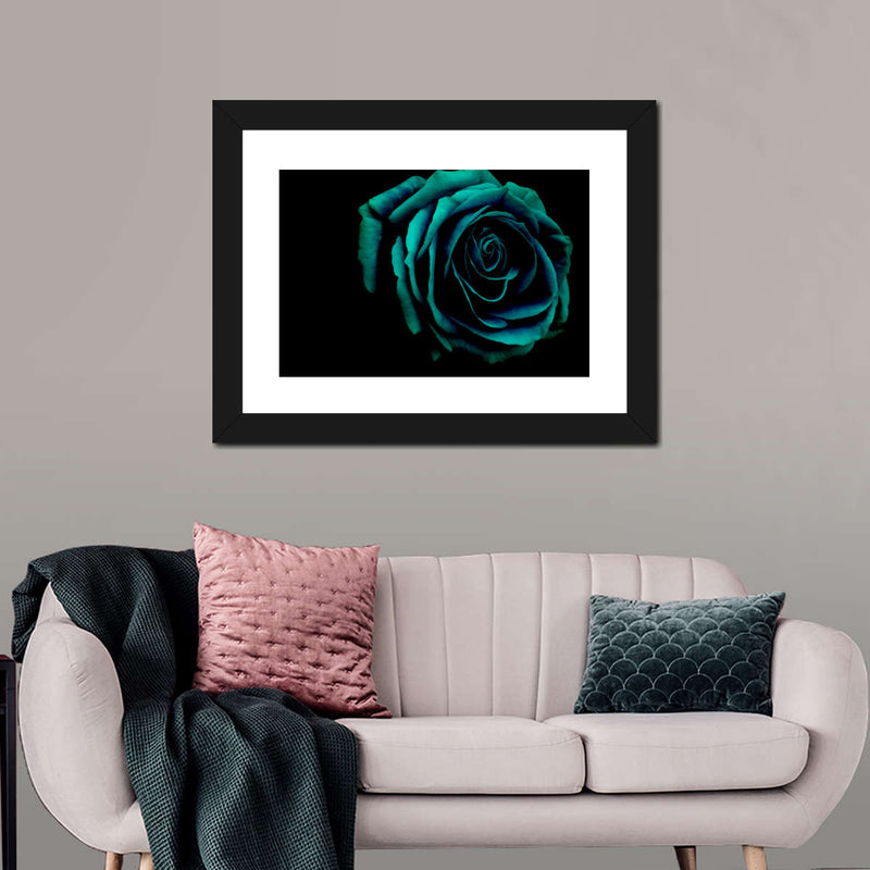 Green Flower Wall Art